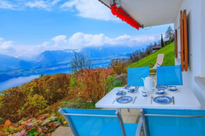 SwissHut Stunning Views Alps Lake - Apart. Lena Down Sigriswil